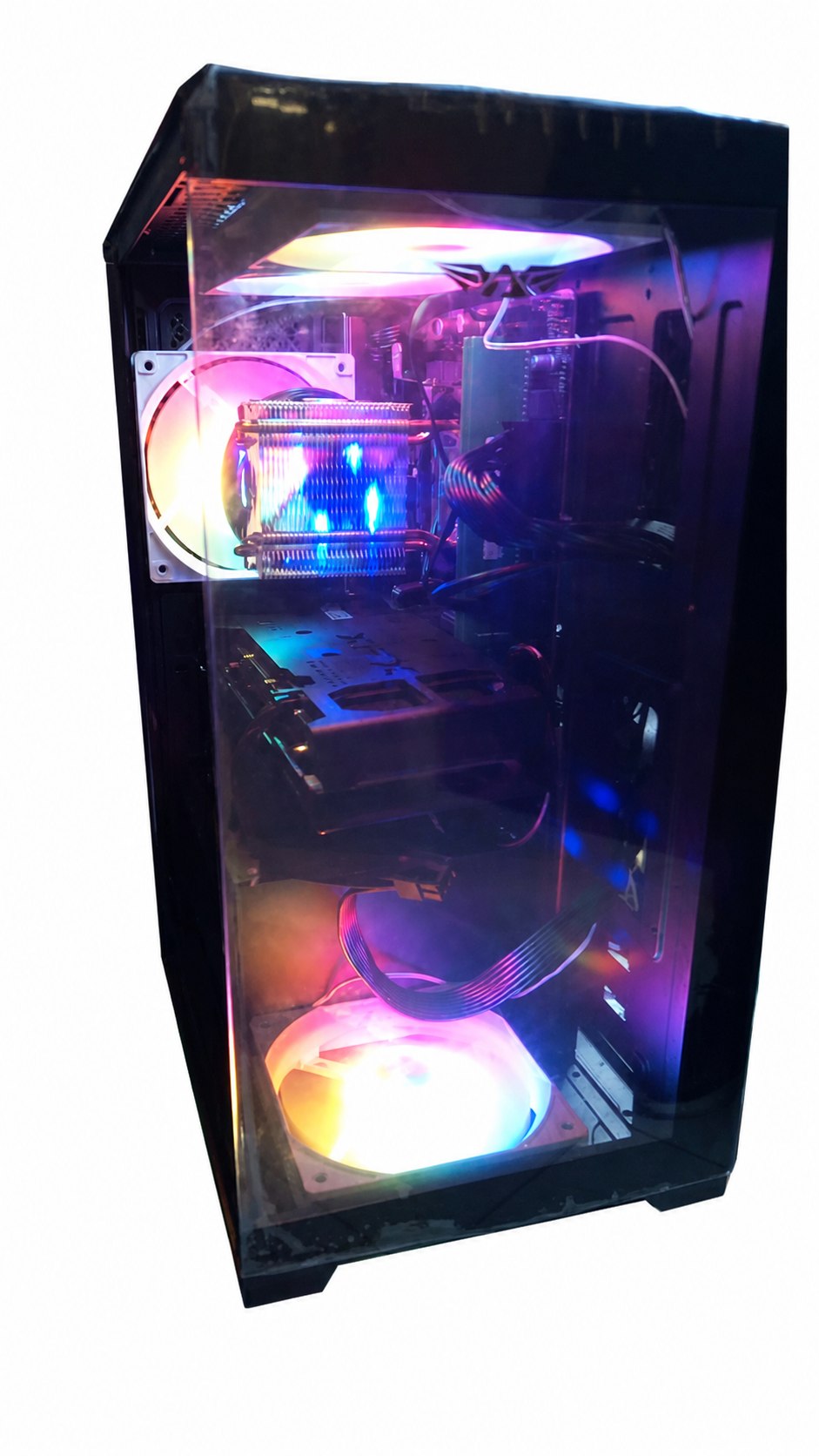 Custom RGB Gaming PC - i7 14th Gen, 32GB RAM, 2TB SSD, RX 5600 additional view 1